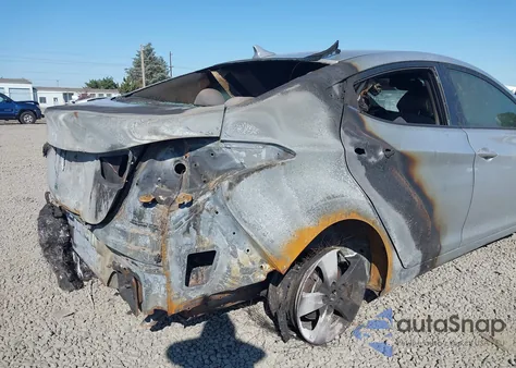 2013 Hyundai Elantra Gls from USA, damaged, VIN 5NPDH4AE6DH340242